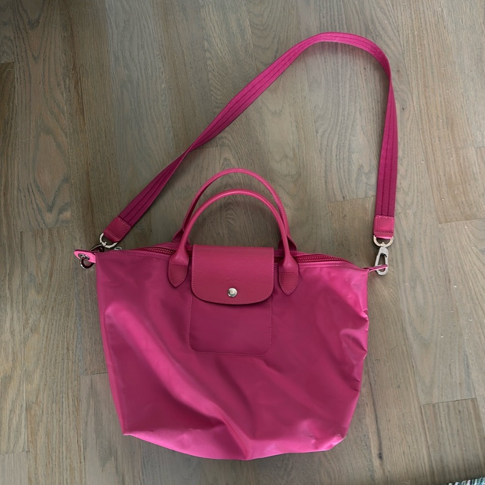 Longchomp pink bag